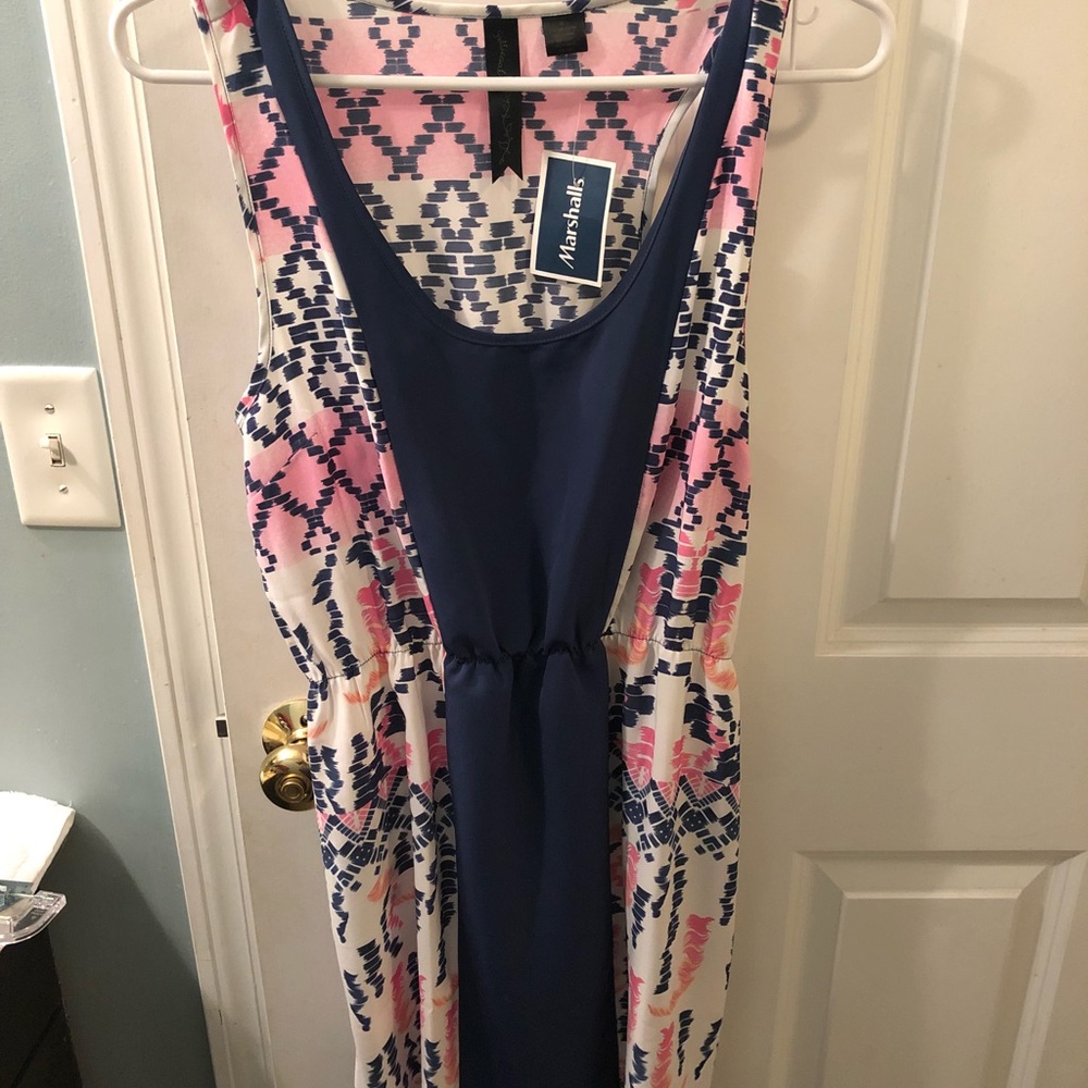 Petticoat alley pink/blue dress